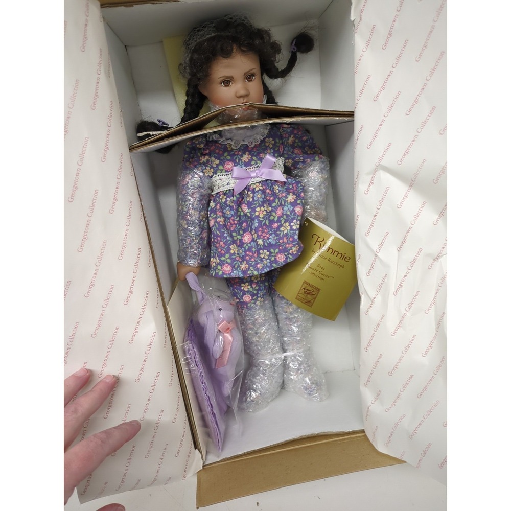 Vintage Georgetown Collection Kimmie Porcelain Doll Moody Cuties